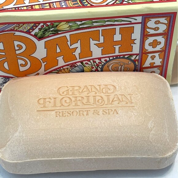 Mini Travel Soap Lot Luxury Italy Spa Hotel Facial Body Scrubber Vanilla Set NEW - Picture 10 of 13